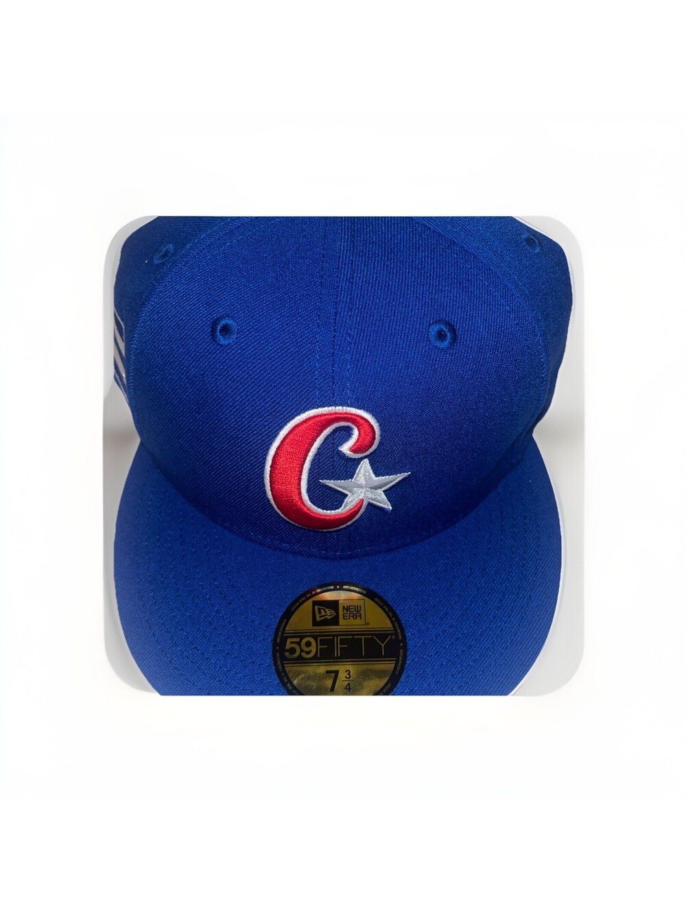 Men's New Era Size 7 3/4 CUBA 2026 World Baseball Classic 59FIFTY Hat Cap